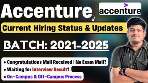 Accenture Current Interview Results Status! What Chances.